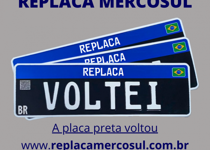 A placa preta voltou